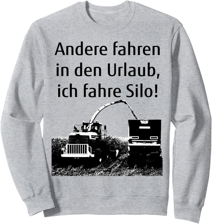 Mais häckseln Ernte Landwirt Bauer Häcksler Trecker Traktor Sweatshirt