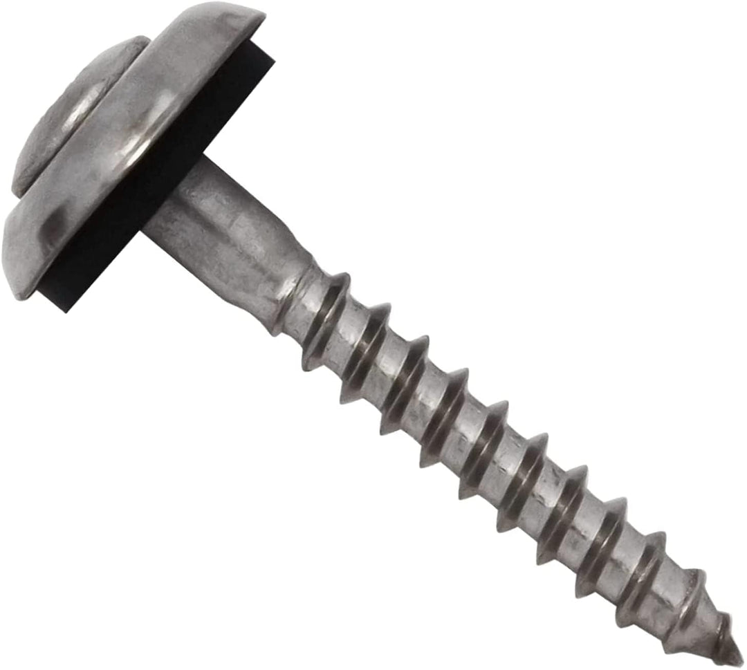 TWISTEC 200 Spenglerschrauben 4,5 x 55 mm + 200 Kalotten Sinus 76/18 70/18 Wellplatten