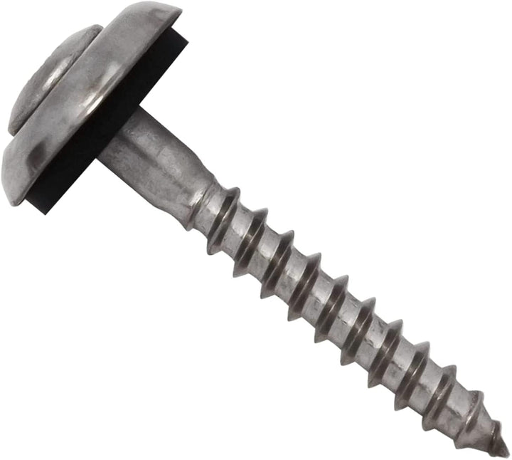 TWISTEC 200 Spenglerschrauben 4,5 x 55 mm + 200 Kalotten Sinus 76/18 70/18 Wellplatten