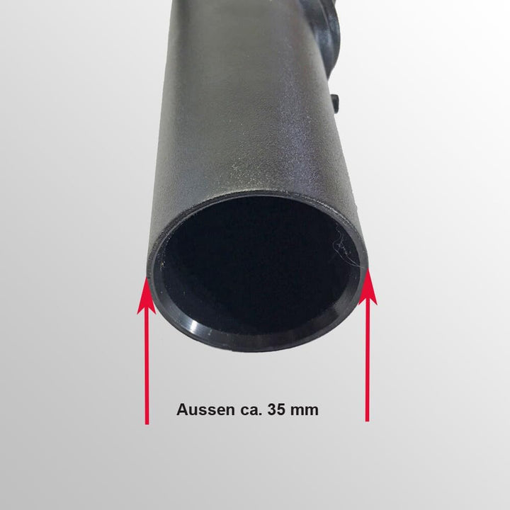 Saugrohr Teleskoprohr Rohr mit Handgriff Griff und Parkett Laminat Düse kompatibel mit Miele Staubsa