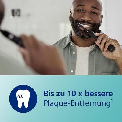 Philips Sonicare DiamondClean 9000 elektrische Zahnbürste, Schallzahnbürste mit App, Andruckkontroll