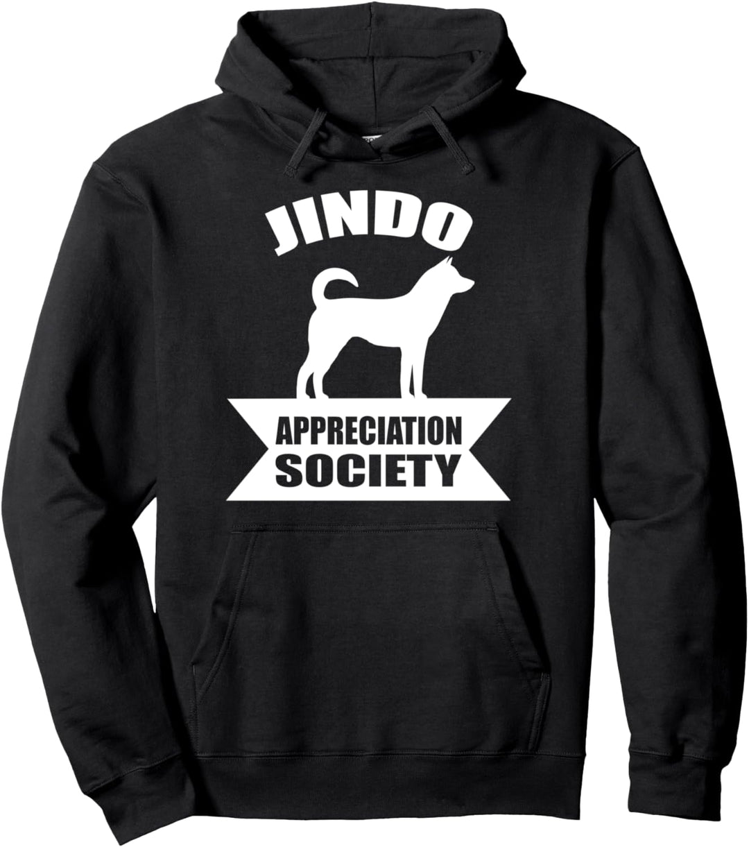 Korean Jindo Dog Pullover Hoodie