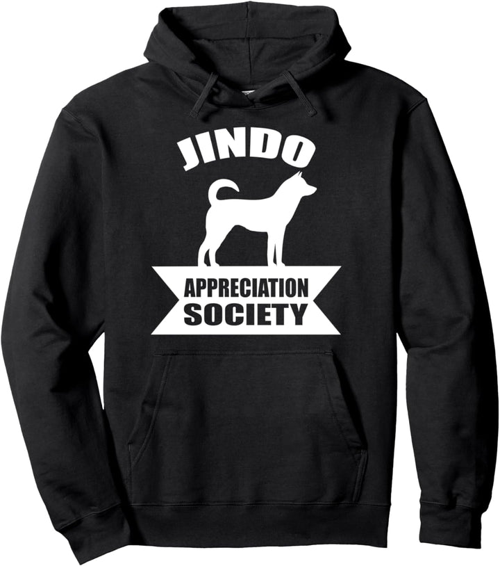 Korean Jindo Dog Pullover Hoodie