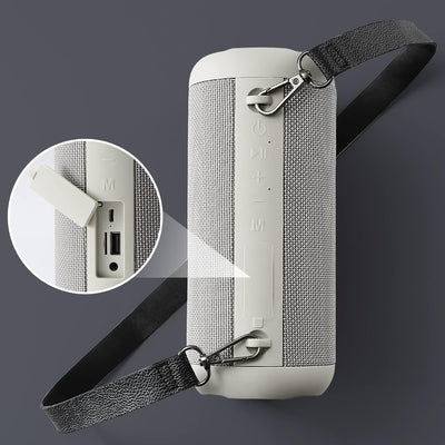 Tragbarer Bluetooth-Lautsprecher, 30 W, Bluetooth 5.0, Dual-Treiber mit HD-Stereo-Funktion, Bluetoot