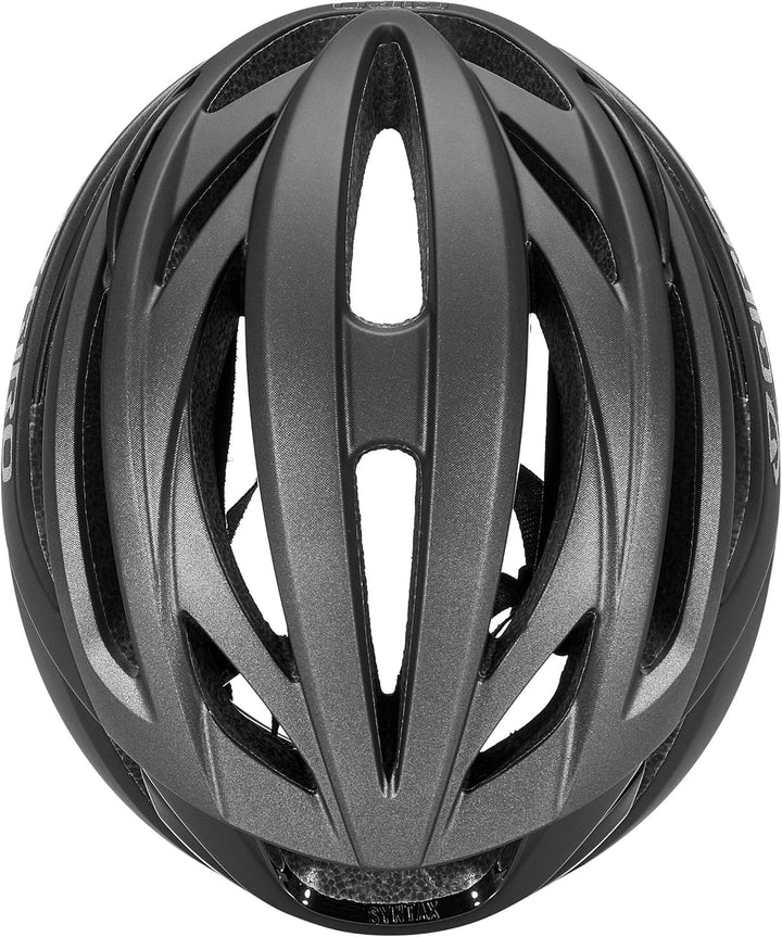 Giro Unisex – Erwachsene Syntax Fahrradhelm Road, Matte Medium (55-59 cm) matte black, Medium (55-59