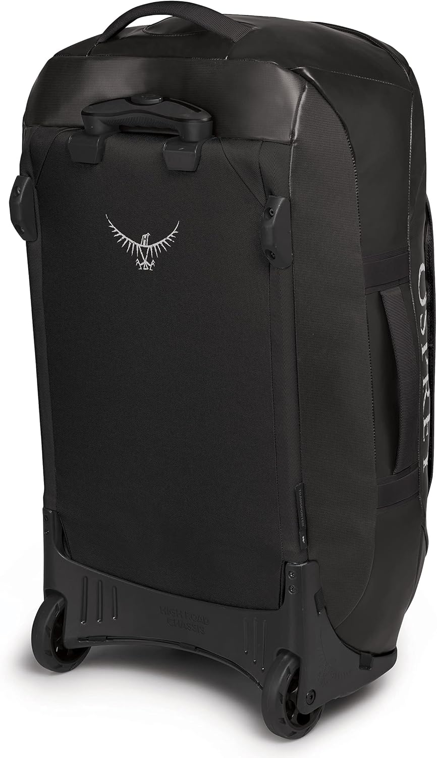 Osprey Unisex – Erwachsene Rolling Transporter 60 Duffel Bag O/S Schwarz, O/S Schwarz