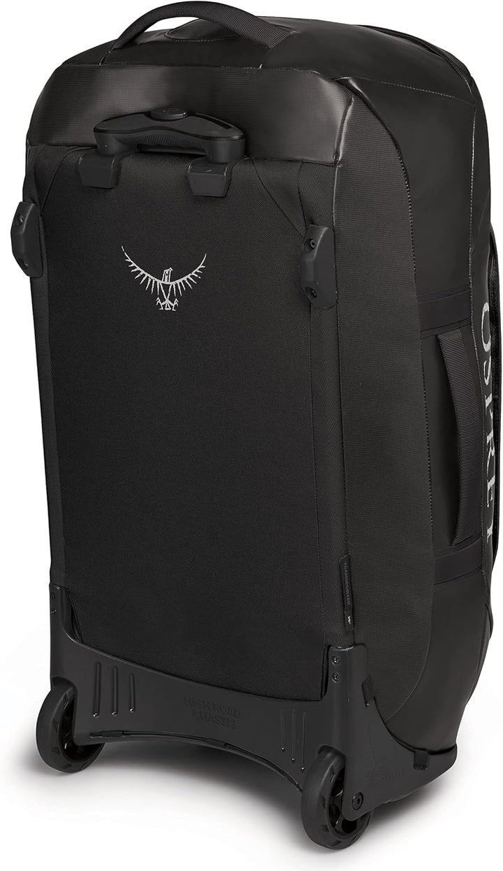Osprey Unisex – Erwachsene Rolling Transporter 60 Duffel Bag O/S Schwarz, O/S Schwarz