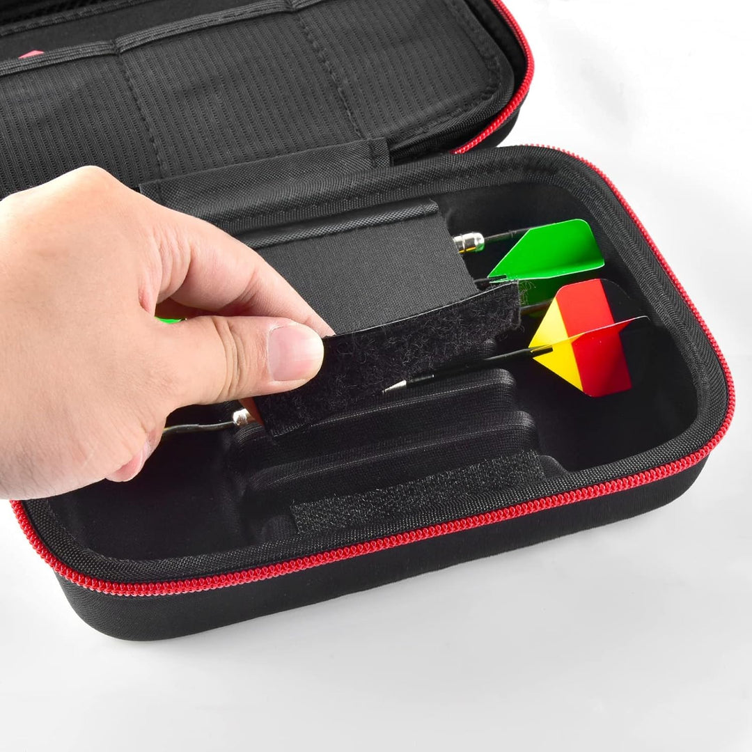 Boobowl Darttasche Organizer für Stahlspitze und weiche Dartpfeile, Dart-Tragetasche, passend für Da