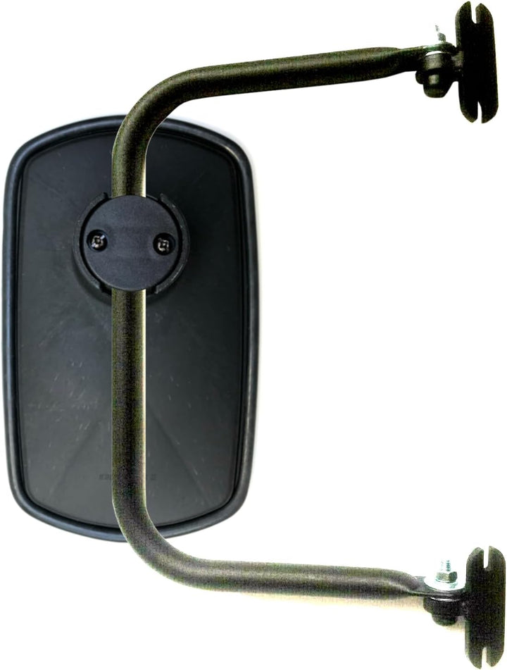 2x Aussenspiegel 260x155 mm ø14-30 mm E20 und Spiegelhalter für Traktor LKW Bagger