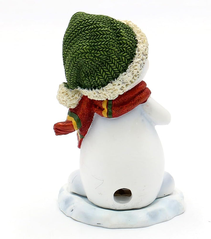 Keramik Schneemann - Deko, Räuchermännchen, Rauchfigur, Schneekinder - Schneemänner mit Räuchermann