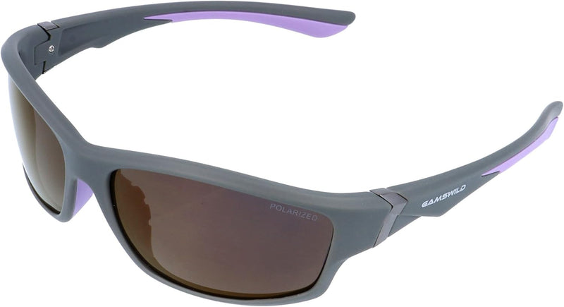 Gamswild WS6036 Sonnenbrille Sportbrille polarisiert Skibrille Fahrradbrille Damen Herren Unisex | g