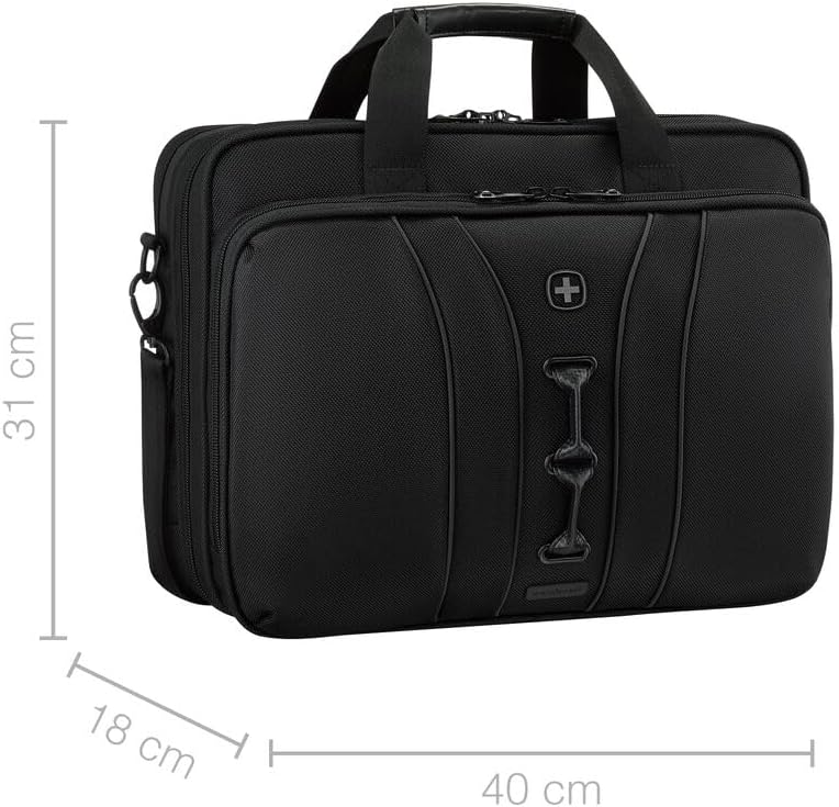 WENGER Legacy Laptop-Tasche, Notebook, Aktentasche, Organizer, Damen Herren, Büro Business-Reisen Un