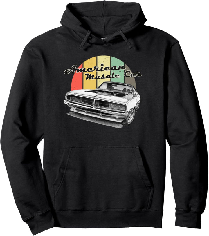 American Muscle car V8 Engine Pullover Hoodie