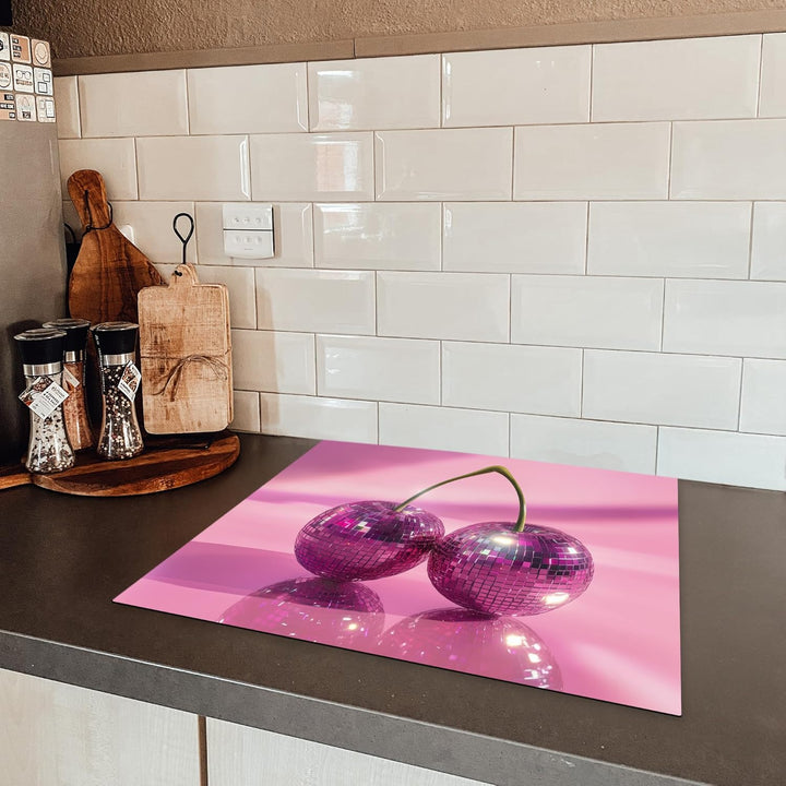 KitchenYeah© Herdabdeckplatte Einteilig 59x51 cm Küche Ceranfeld Abdeckplatte Cerankochfeld Abdeckun