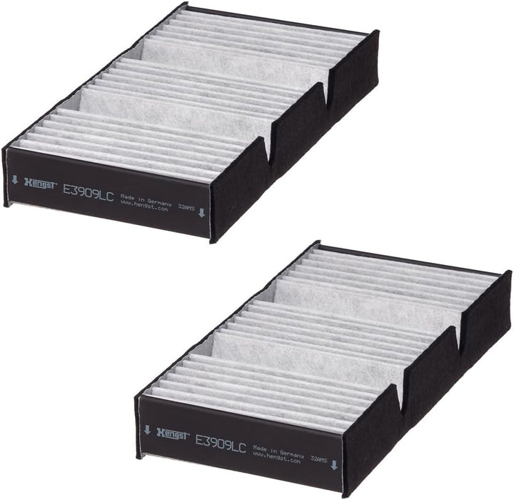 Hengst FILTER E3909LC-2 Innenraumfilter, Set of 2