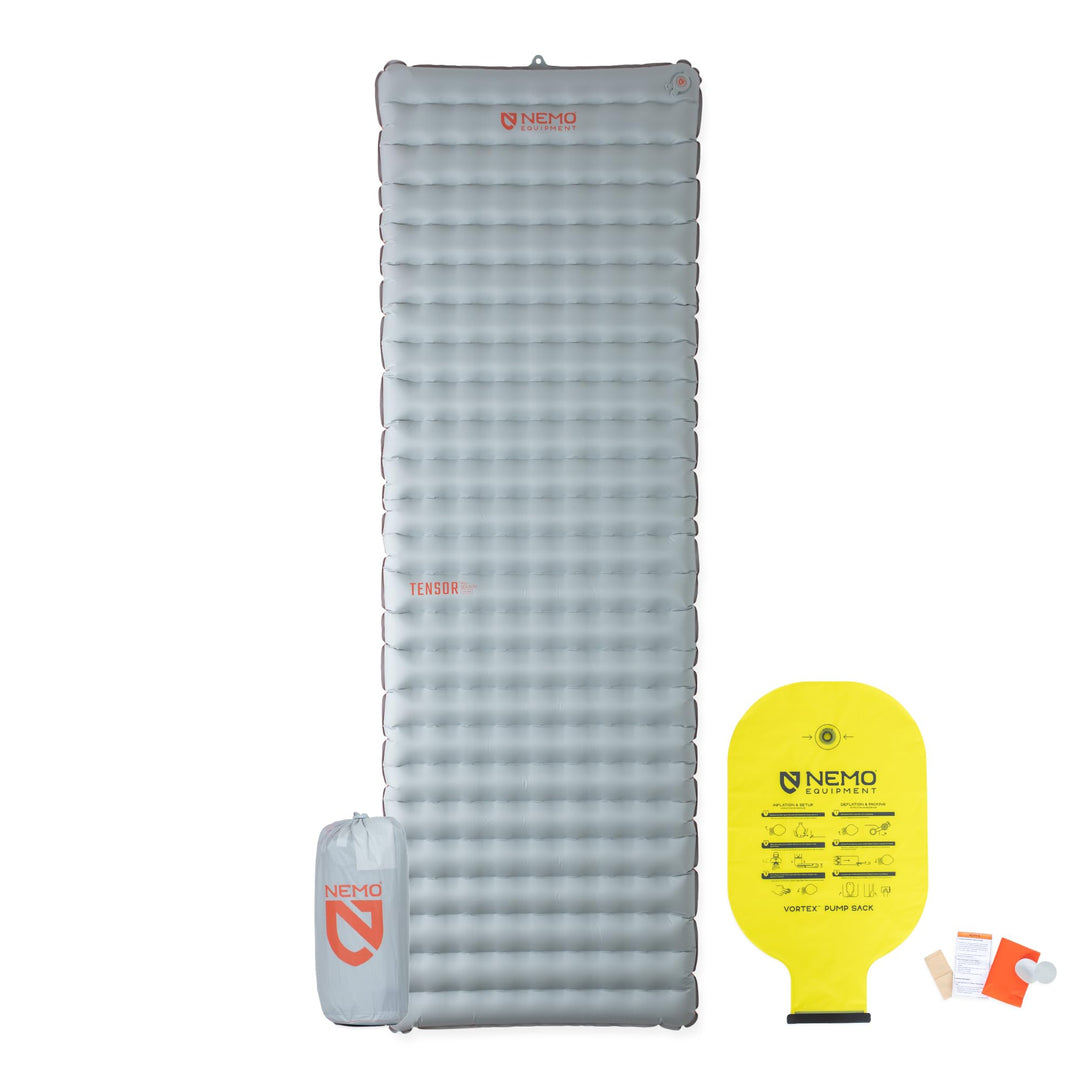 NEMO Equipment Tensor Ultraleichte Isolierte Allwetter-Schlafmatratze - Lang und Breit (193 x 63,5 c