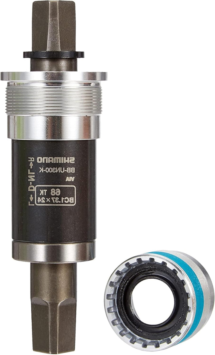 Shimano UN300 Englisches Innenlager Schwarz 68-107 mm, Schwarz 68-107 mm