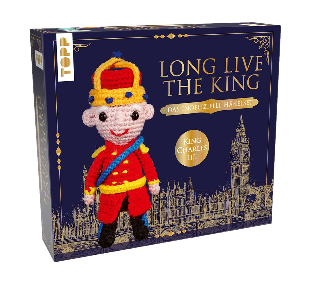 Häkelset Long Live the King: Das inoffizielle Häkelset mit Anleitung und Material für den King Charl
