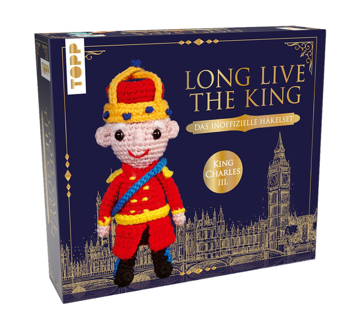 Häkelset Long Live the King: Das inoffizielle Häkelset mit Anleitung und Material für den King Charl
