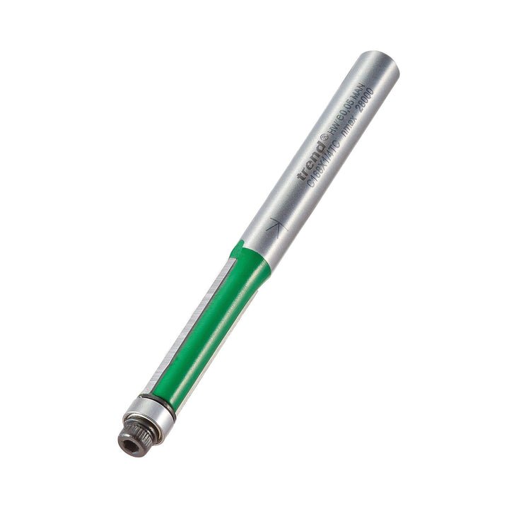Trend CraftPro Kugelgelagerter Kantenfräser, 1/4 Zoll Schaft, 6,35 mm Schnittdurchmesser, 25,4 mm Sc