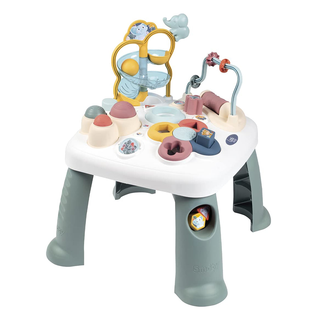 Smoby Toys - Little Smoby Spieltisch ab 1 Jahr - Activity-Tisch mit Lern- und Motorik-Spielzeug für