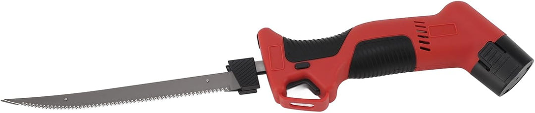 Schnurloses Elektrisches Filetiermesser, Professionelles Set mit 4 Klingen, Rutschfester Griff Zum A