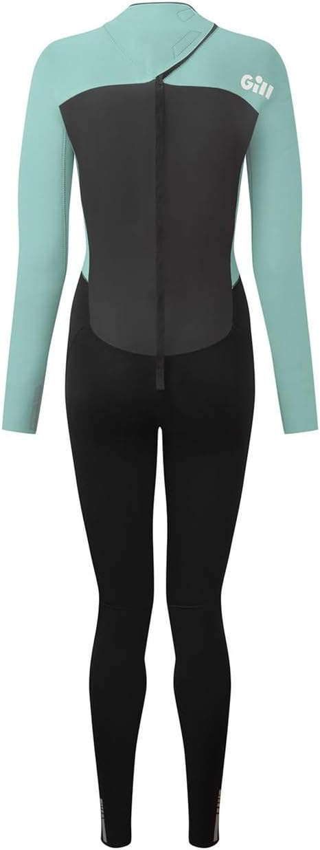 Gill Pursuit Damen Neoprenanzug, 4/3 mm, langärmelig, für Wassersport, Surfen, Paddleboard, Schwimme