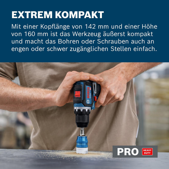 Bosch Professional 12V System Akku-Bohrschrauber GSR 12V-32 (Advanced KickBack Control, bürstenloser