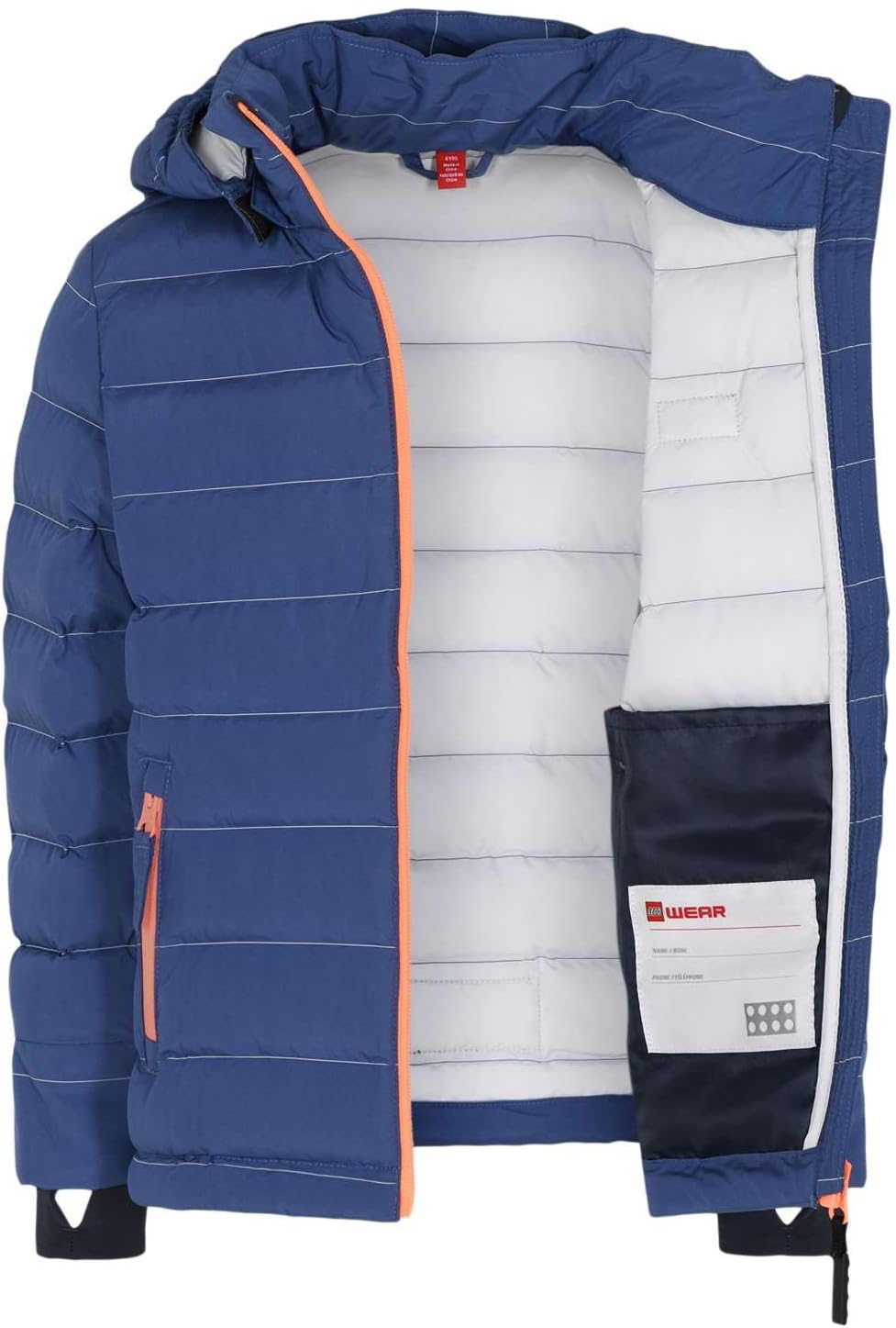 LEGO Mädchen Wear Winterjacke Steppjacke Winddicht Warm Jacke 116 Dunkle Purple, 116 Dunkle Purple