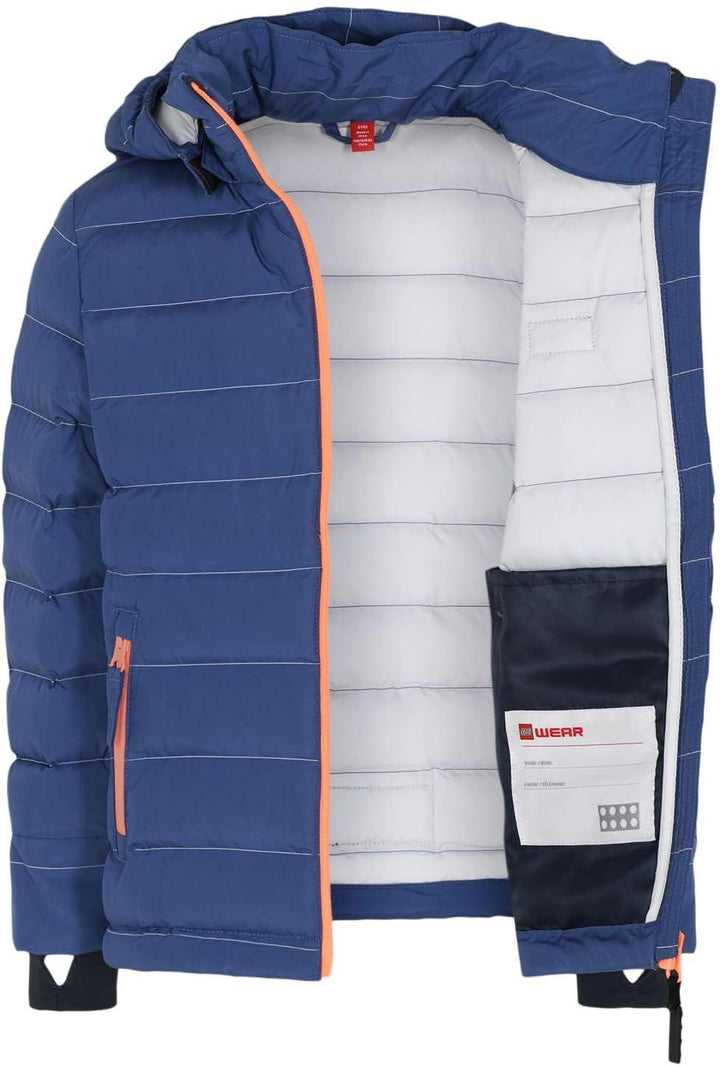 LEGO Mädchen Wear Winterjacke Steppjacke Winddicht Warm Jacke 116 Dunkle Purple, 116 Dunkle Purple