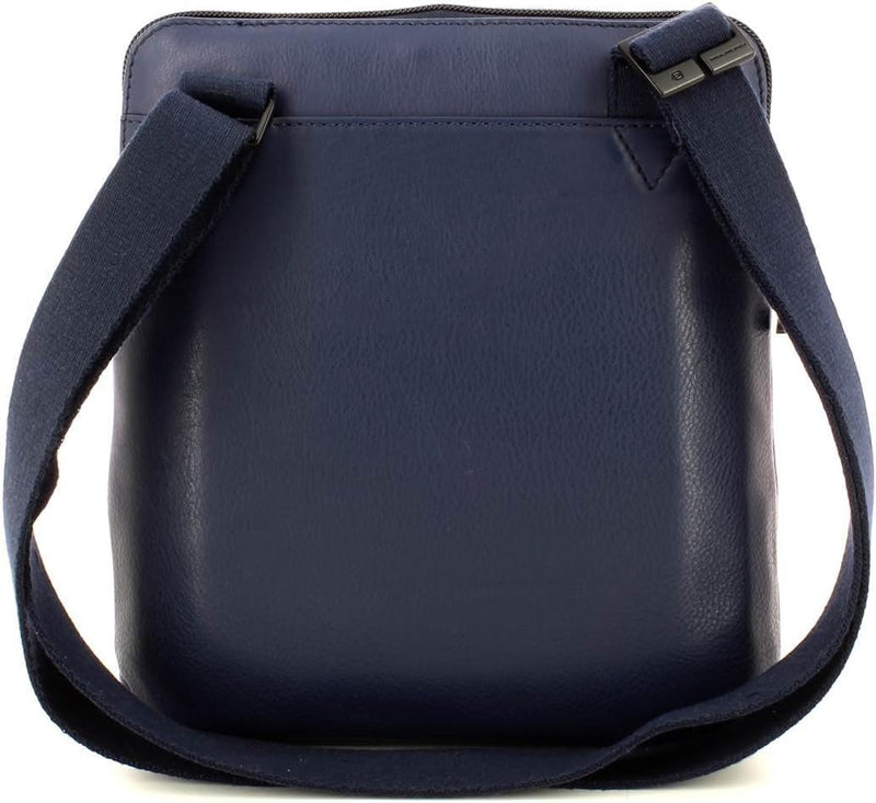 Piquadro Pulse Tasche, Leder, Blau, 26 cm