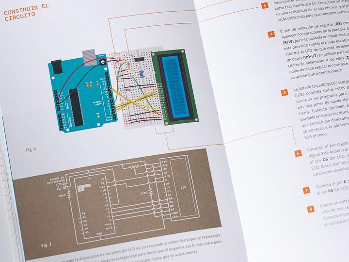 Arduino Offizielles Starter Kit für Anfänger K030007 [Projektbuch auf Spanisch], Projektbuch auf Spa