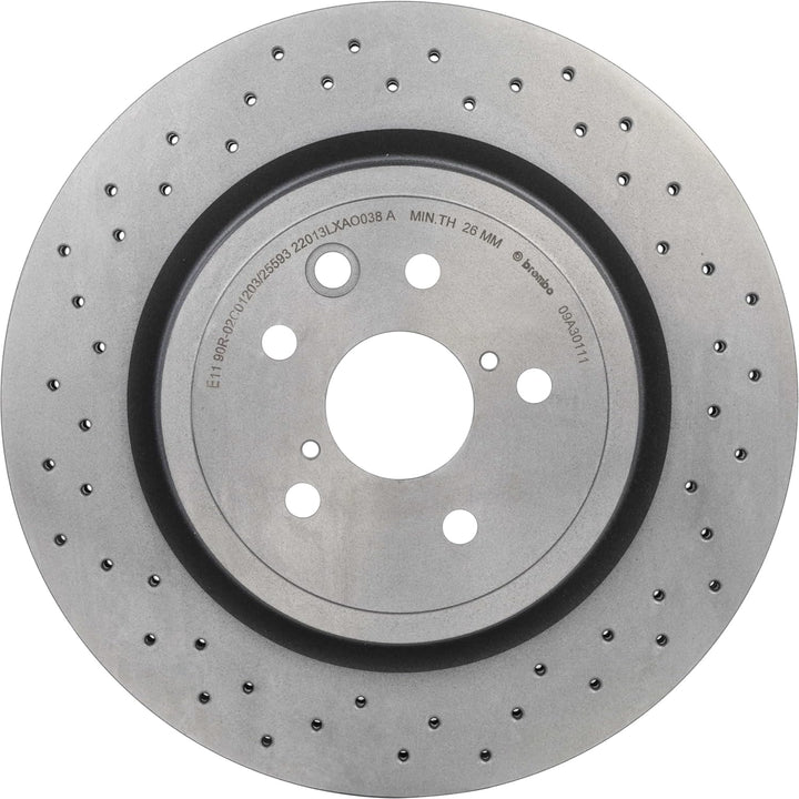 Brembo 09.A301.11 COATED DISC LINE Bremsscheibe - 1 Stück