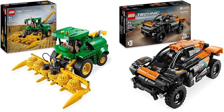 LEGO Technic John Deere 9700 Forage Harvester, Mähdrescher-Spielzeug zum Bauen & Technic NEOM McLare