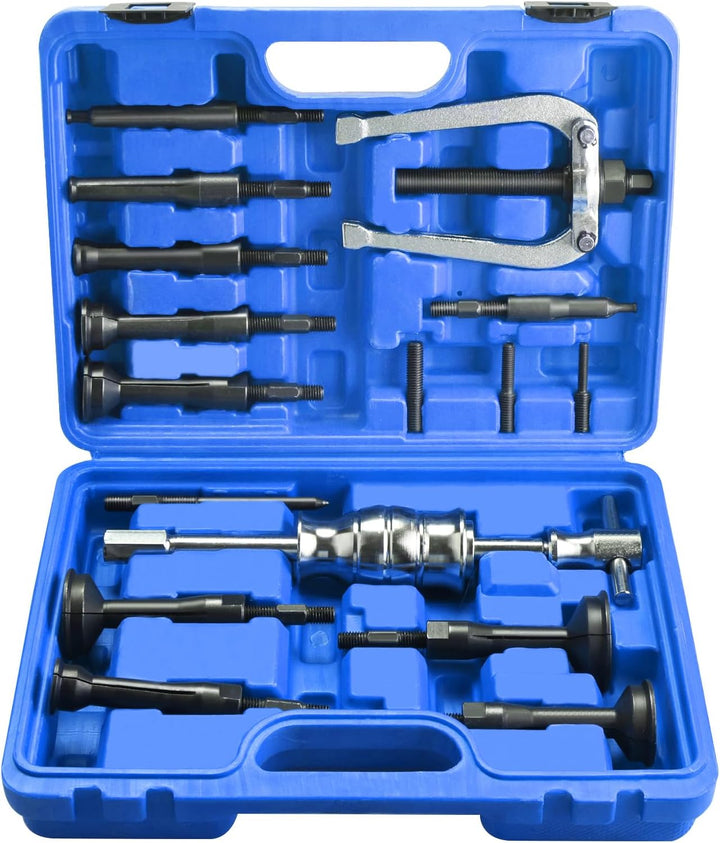 BOOMSTART 16tlg Innenlager Abzieher Innenabzieher Set, 5-58mm Lager Innenabzieher Set, Kugellager La