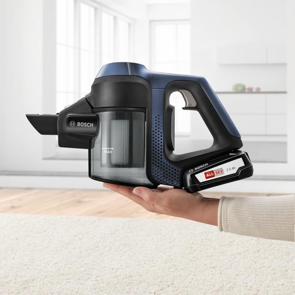Bosch Unlimited BCS611P4A Bürststaubsauger, 0.3 L, 18 V, 2 Stufen