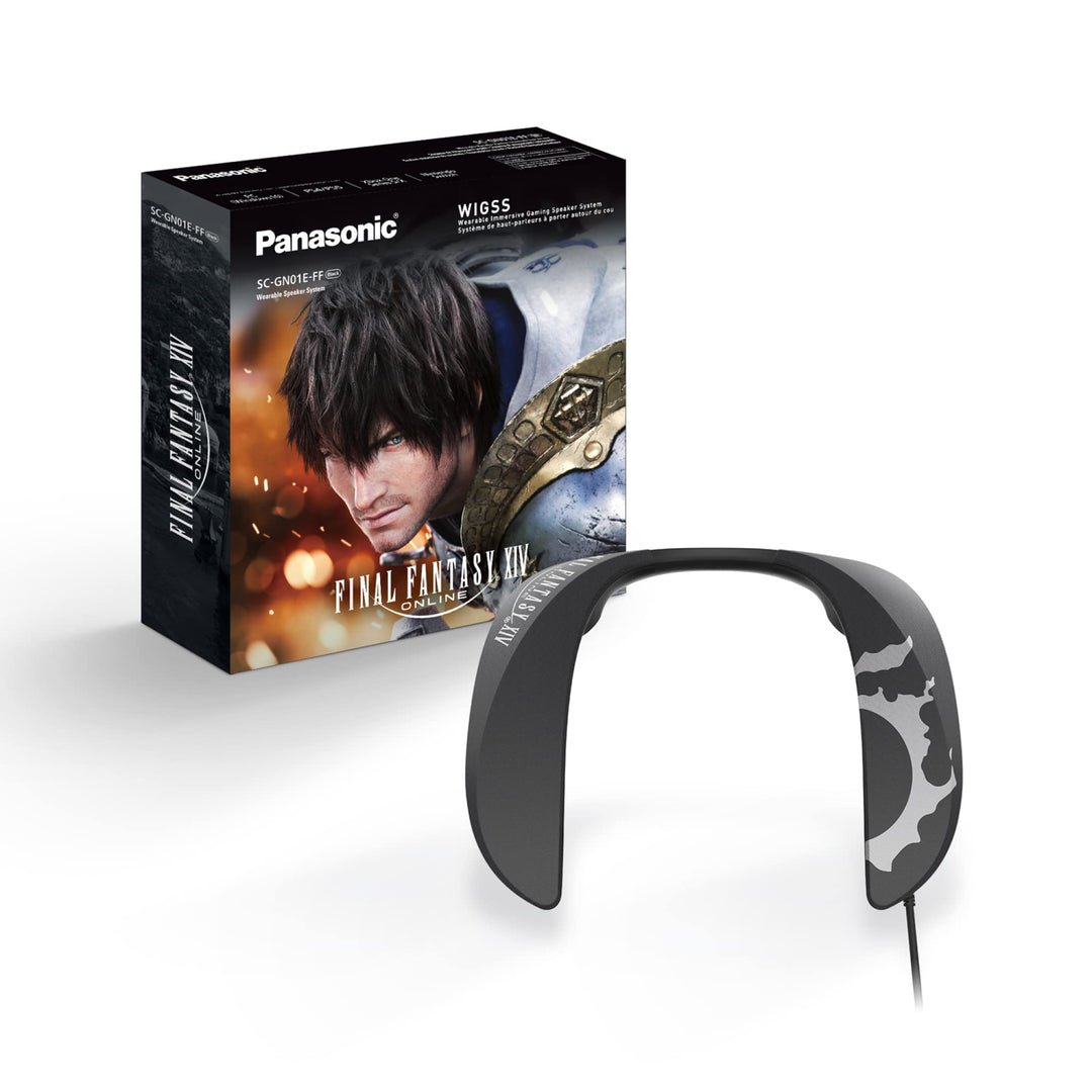 Panasonic SC-GN01-FF Gaming Final Fantasy Nacken-Lautsprecher (Limited Edition, eingebautes Mikrofon