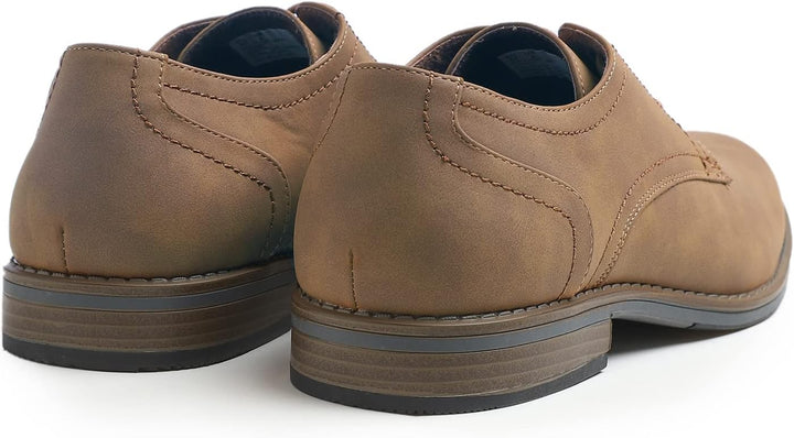 Feversole Men's Classic Dress Marc Herren Anzugschuhe Derby Schnürschuhe Business Schuhe Formale Mod