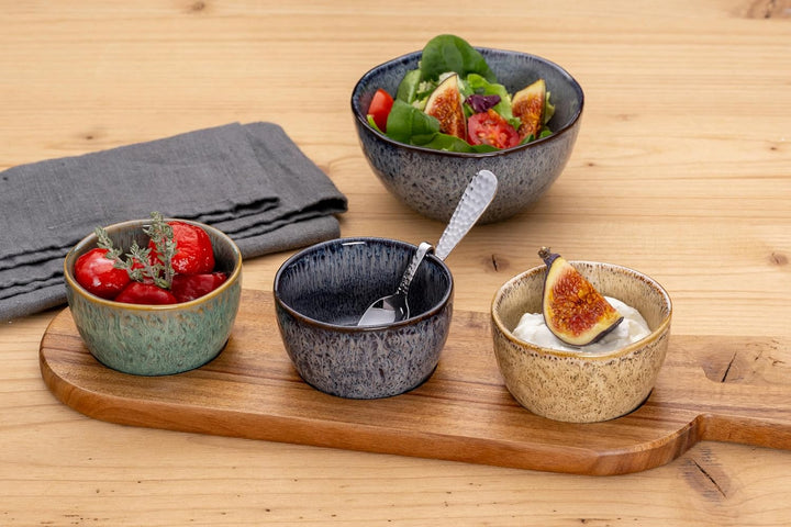 Leonardo Matera Keramikschalen Set 12-teilig - Schälchen aus Keramik - Durchmesser 8,3 cm, Höhe 5 cm