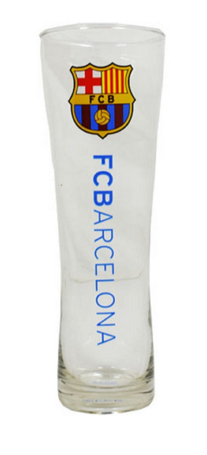 FC Barcelona offizielle Wordmark Fussball Crest Peroni Pint Glas Gross Mehrfarbig, Gross Mehrfarbig