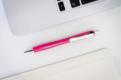Schneider 132509 Slider Rave XB Kugelschreiber (Limitierte Sonderedition in power pink, Made in Germ