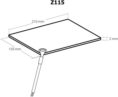 KEMO Marder-Set M115N Marderscheuche Marderabwehr Marderschutz für Kfz 12 - 15 V/DC + Masse-Matte Z1