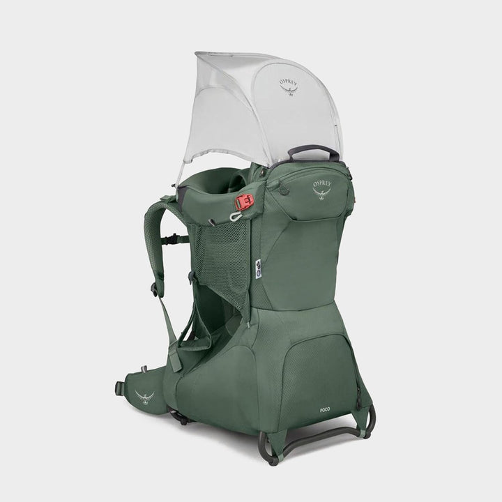 Osprey Poco Child Carriers - Deluxe child cokpit - Buil-in sunshade - Breathable Suspension - Adjust