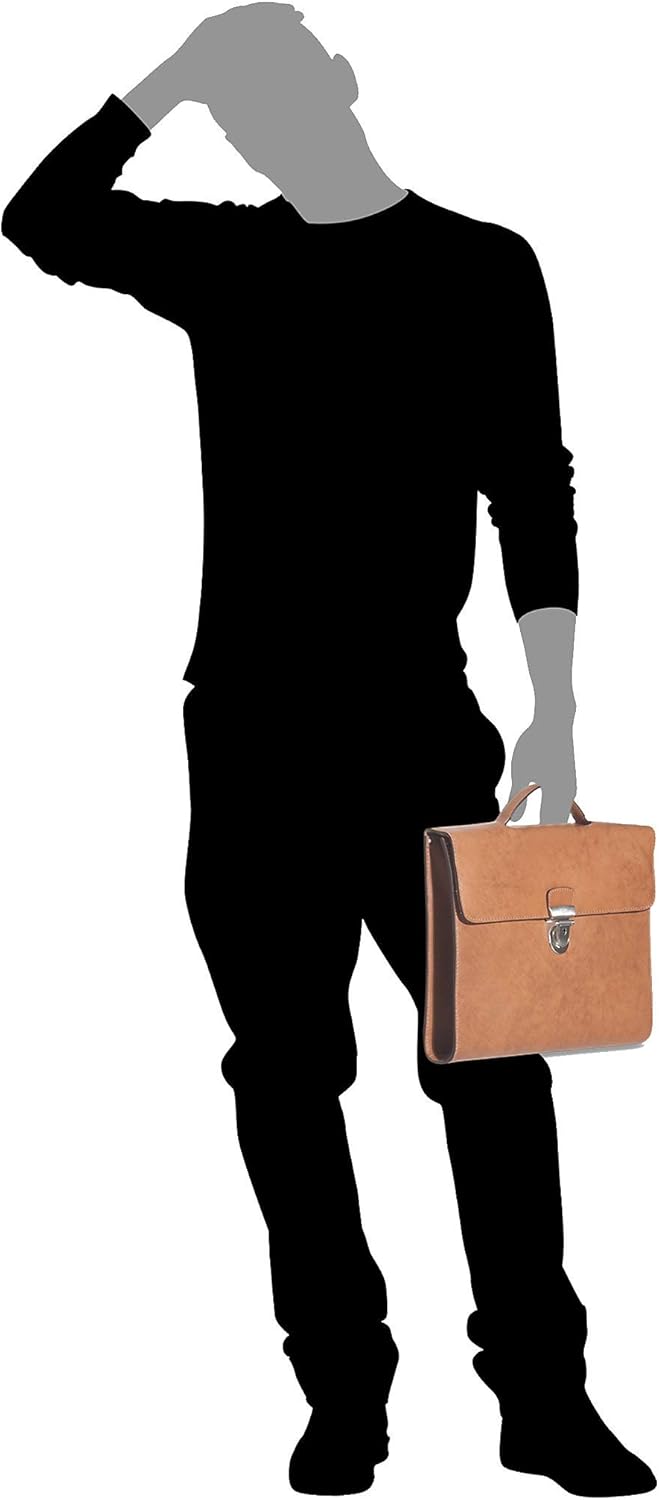 Picard Herren Aktentasche TOSCANA aus Leder | mit Steckverschluss | Aktentasche | Business