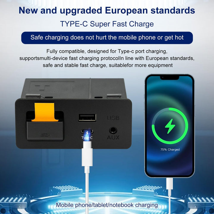 Type-C Mazda Wireless Carplay Nachrüstkit, TK78-66-9U0C OEM Media Hub für das MZD Connect System, ko