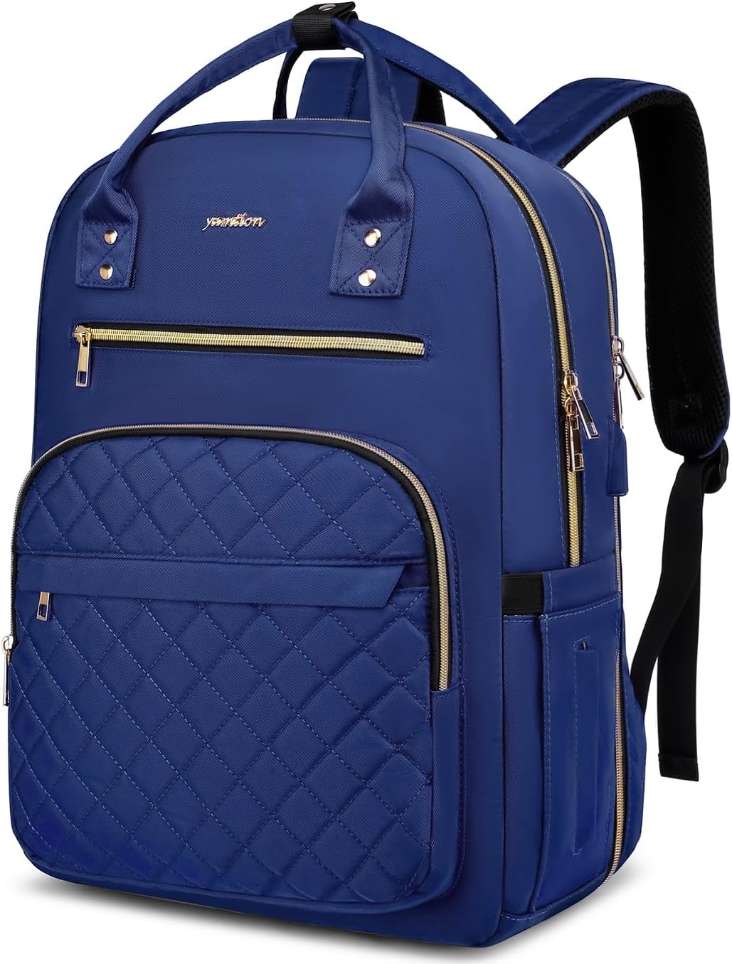 YAMTION Laptop Rucksack Damen,17.3 Zoll Schulrucksack Frauen Schultasche Mädchen Teenager Tagesrucks