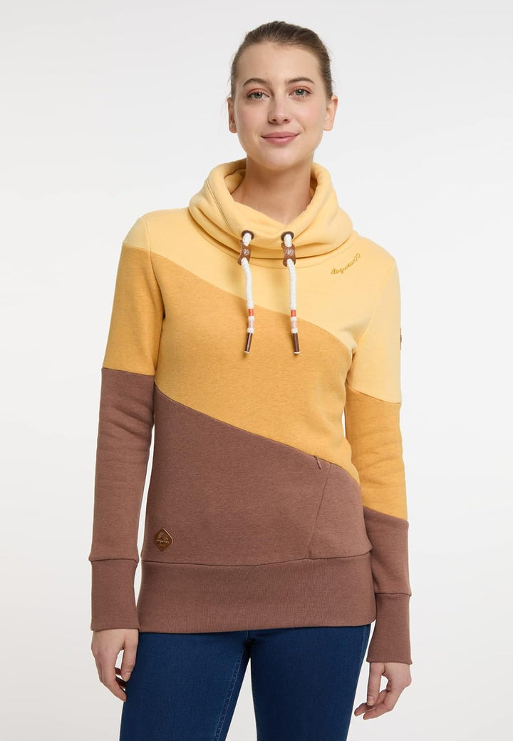 Ragwear Damen Sweatshirt Rumika Papaya 2221_6045 XS, Papaya 2221_6045 XS