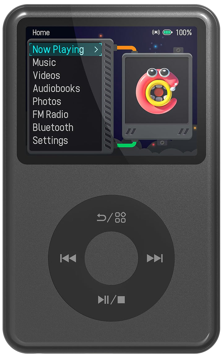Innioasis Y1 Kinder MP3 Player - Zeitlose Klasse: 128 GB, Bluetooth, Video-Player, Hörbücher, FM-Rad
