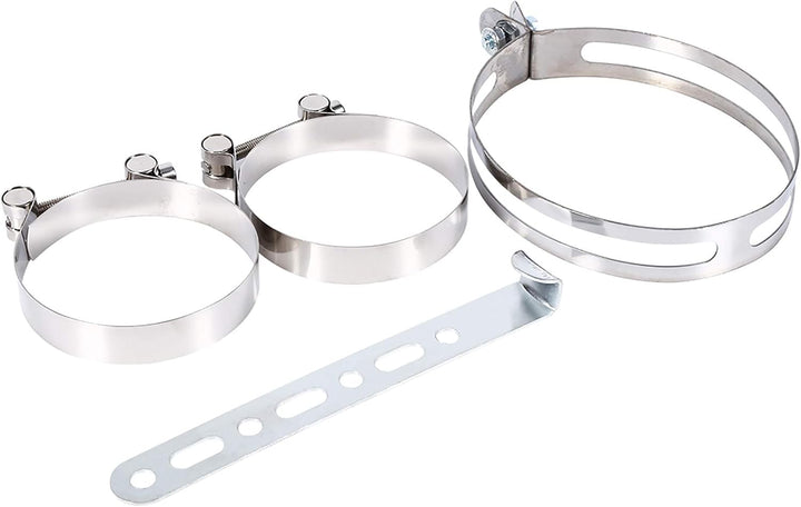 TKSE Induktions Kit, Universal Luftfilter, Universal Auto 3 "Carbon-Faser-Kaltluftfilter-Zufuhr beil