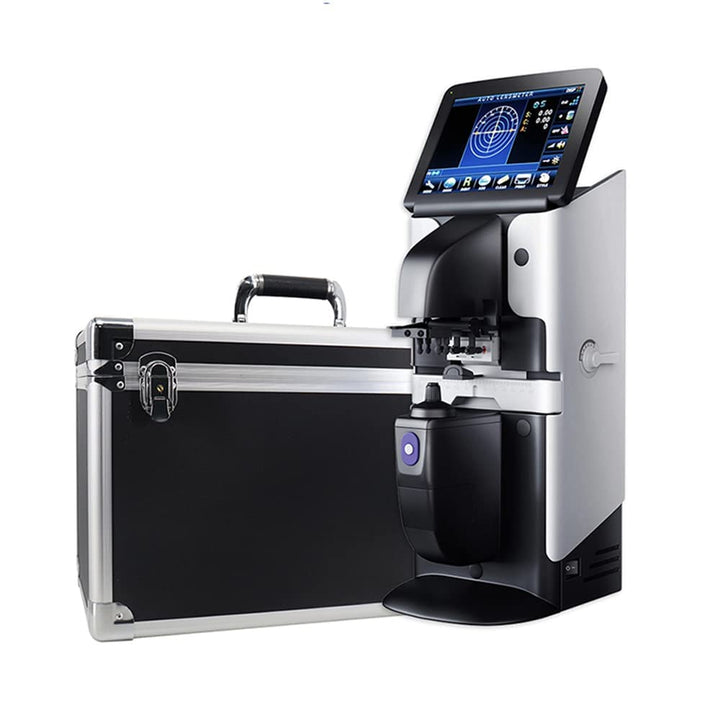 LCD Lensometer Fokimeter Objektiv Meter 7 Zoll Bildschirm Touchscreen Fokimeter New Digital Auto PD